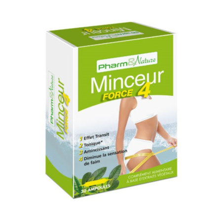 Pharm et Nature Minceur Force 4, 30 ampoules