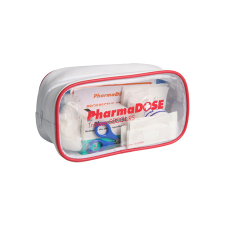 Pharmadose trousse secours face transparente