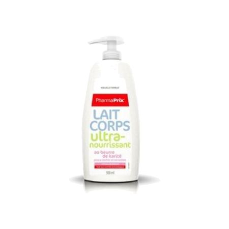 Pharmaprix lait corps ultra nourrissant, 500 ml