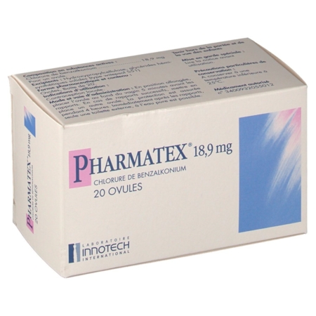 Pharmatex 18,9 mg, 10 ovules