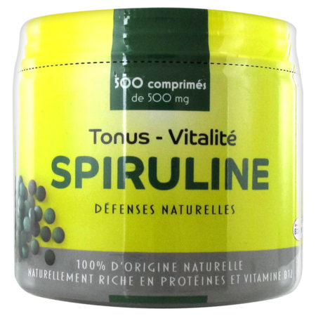 Pharmup spiruline boite 500 comprimes