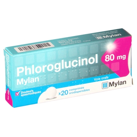 Phloroglucinol mylan 80 mg, 10 comprimés orodispersibles