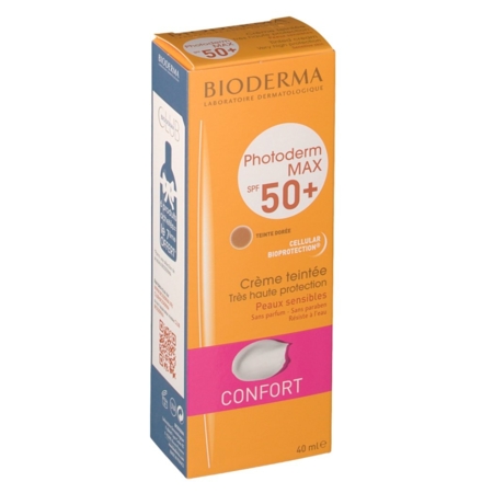 Bioderma photoderm max crème teintée spf 50+/uva38 40ml