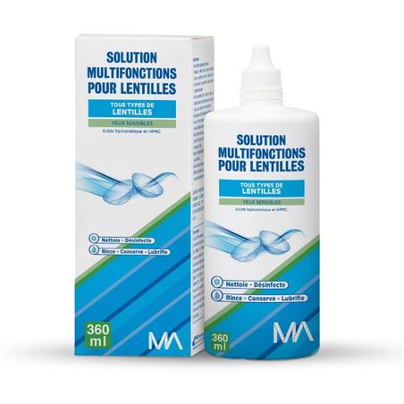 PHR Solution Lentilles Yeux Sensibles, 360ml