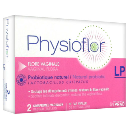 Physioflor lp comprimés vaginaux  boite 2