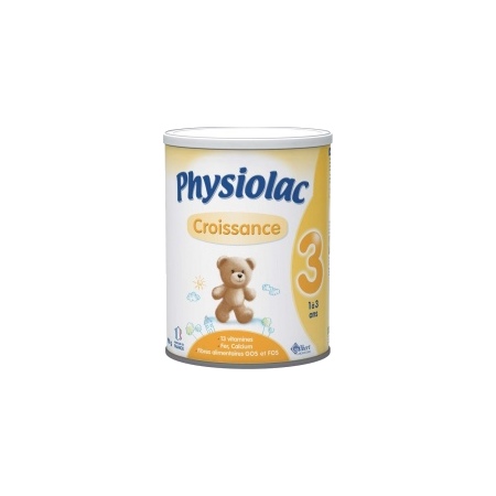 Physiolac 3 croissance - lait de croissance 1-3 ans - 900g
