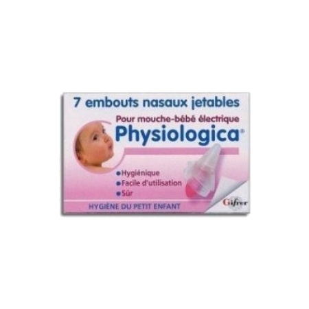 Physiologica embout mouche bebe electrique, x 7