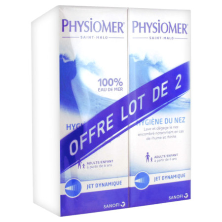 Physiomer Brume lot de 2, 135 ml