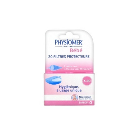 Physiomer Filtre pour mouche-bébé, x 20