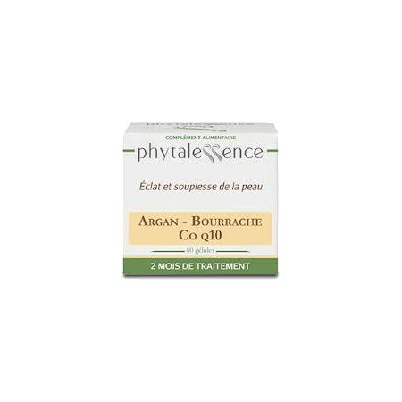 Phytalessence argan bourrache coenz q10, 60 gélules
