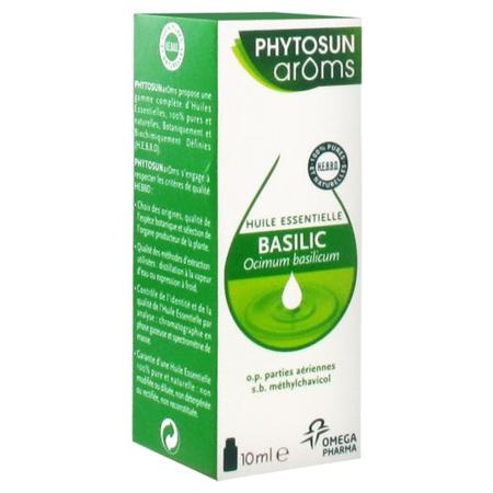 Phytosun arôms huiles essentielles basilic, 10 ml 