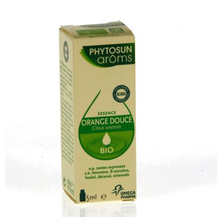 Phytosun arôms huiles essentielles orange douce bio 5 ml