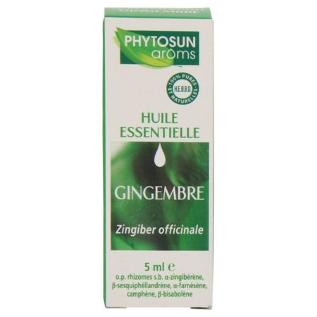 Phytosun arôms huiles essentielles gingembre 5 ml