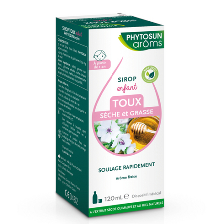 Phytosun Arôms sirop toux enfants, 120 ml