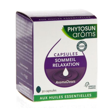 Phytosun arôms stress et sommeil capsules sommeil-relaxation boite 30 capsules