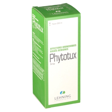 Phytotux, flacon de 250 ml de sirop