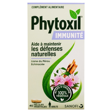 Phytoxyl Immunité, Boite de 40 Gélules Végétales