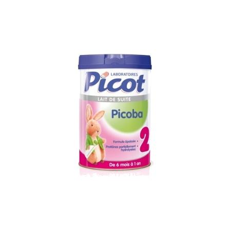 Picot lait picoba 2ème âge - 900g