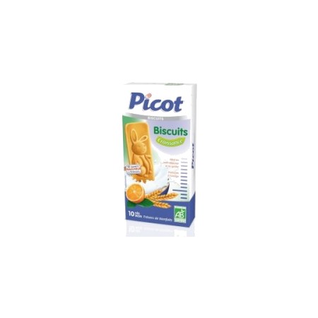 Picot biscuits croissance - 10 sachets de fraîcheur de 2 biscuits