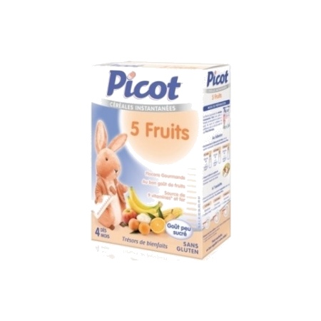 Picot céréales 5 fruits - 200g