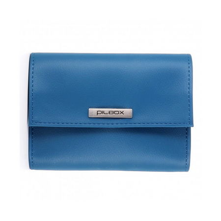 Pilbox Liberty Pilulier, Bleu Petrole