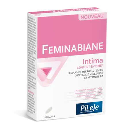 Pileje Feminabiane Intima, 20 gélules