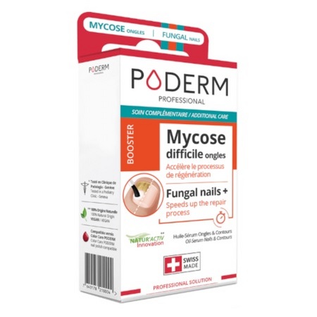 Poderm Mycose difficile ongles Complément Booster, 6 ml