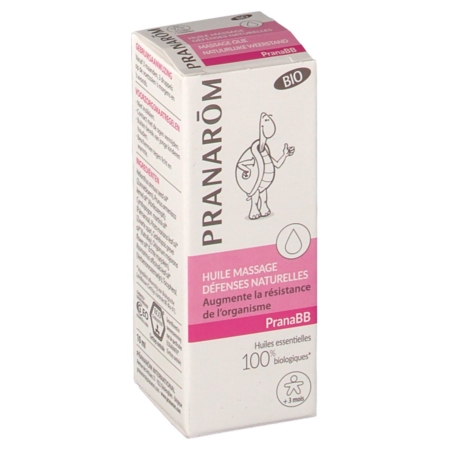 Pranarôm pranabb huile de massage immunité - 10 ml