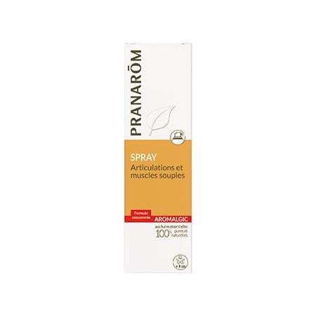 Pranarôm aromalgic spray  articulations et muscles souples - 50 ml