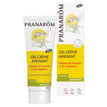 Pranarôm Aromapic Gel crème apaisant bio, 40 ml