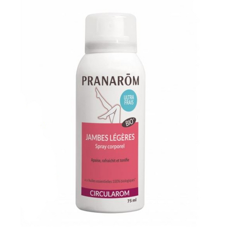 Pranarôm Circularom Spray Corporel Jambes Légères, 75 ml