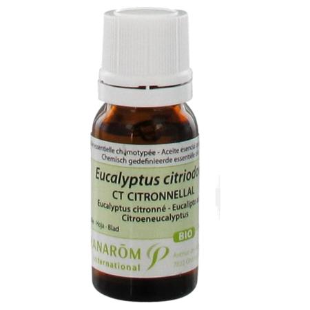 Pranarom hect bio eucalyptus citronne feuil, 10 ml d'huile essentielle