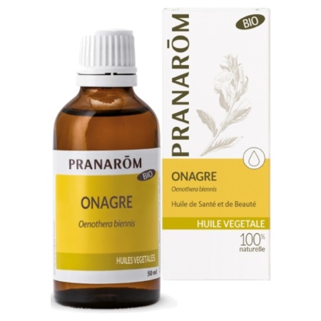 Pranarôm Huile végétale bio Onagre, 50ml