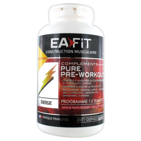 Pre workout eafit             