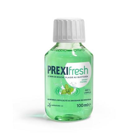 PrexiFresh Bain de Bouche Saveur Menthe, 100ml