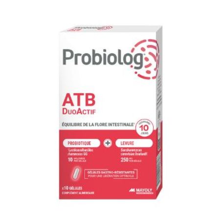 PROBIOLOG ATB DUOACTIF Boite de 10 gellules