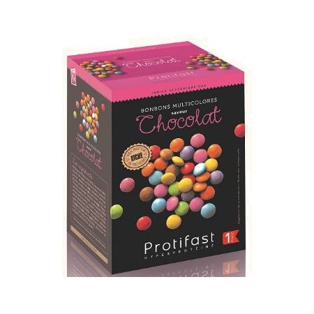 Protifast Bonbons Choco Multicolores, 7 sachets 