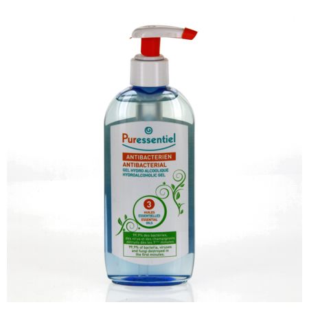 Puressentiel gel hydroalcoolique 3 he, 250 ml de gel dermique