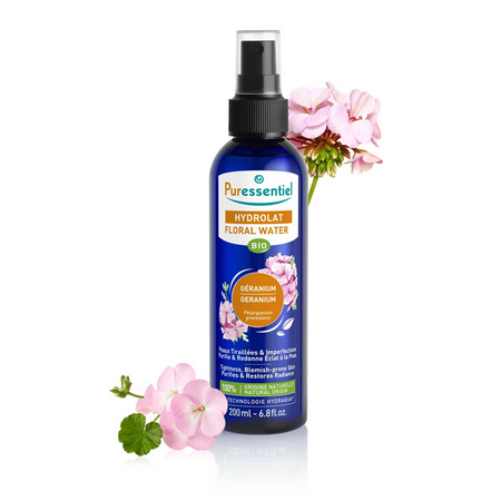 Puressentiel Hydrolat de Géranium BIO, 200 ml