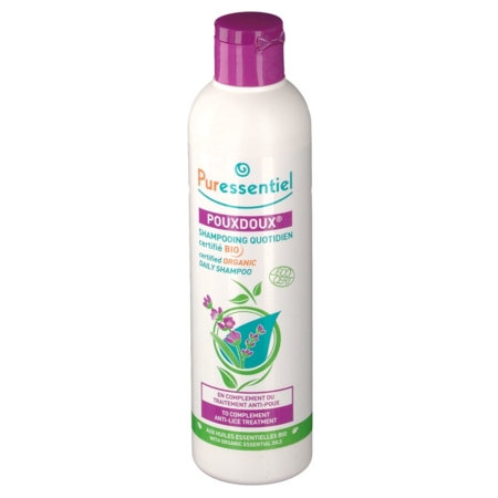 Puressentiel pouxdoux shampoing quotidien, 200 ml
