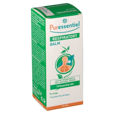 Puressentiel respiratoire - baume aux 19 huiles essentielles hebbd - 50ml