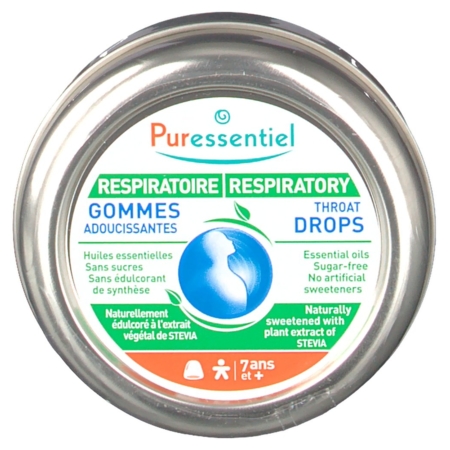 Puressentiel respiratoire gommes adoussicantes 45g