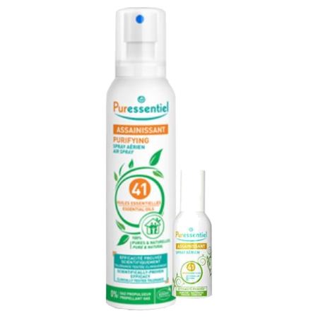 Puressentiel spray aérien assainissant 200ml + format voyage 75ml offert