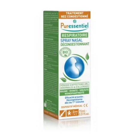 Puressentiel spray Nasal Décongestionnant, 15ml