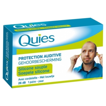 Quies bouchon auriculaire cordelette, x 2