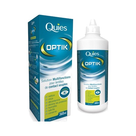 Quies optik sol multifonct lent soupl, 360 ml