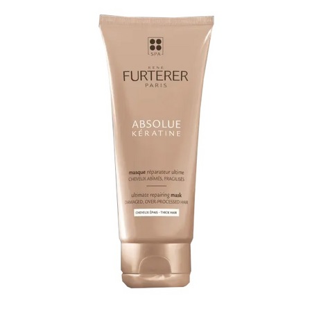 René Furterer Absolue Kératine Masque Réparateur Ultime Cheveux épais, 100 ml