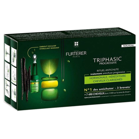 René Furterer Triphasic Progressive, 8 x 5,5 ml