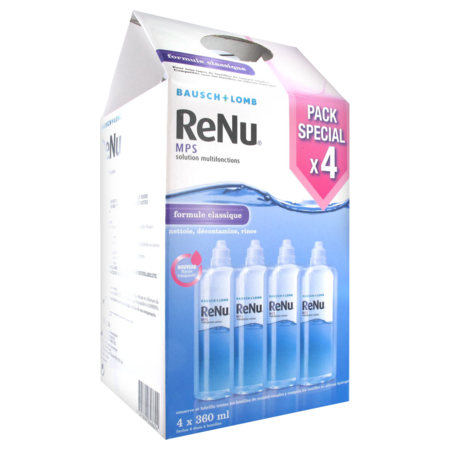 Renu mps solution multifonctions 360ml x3 +1gratui