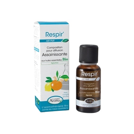 Respir air pur he pr diffuseur assain agrume, 30 ml d'huile essentielle